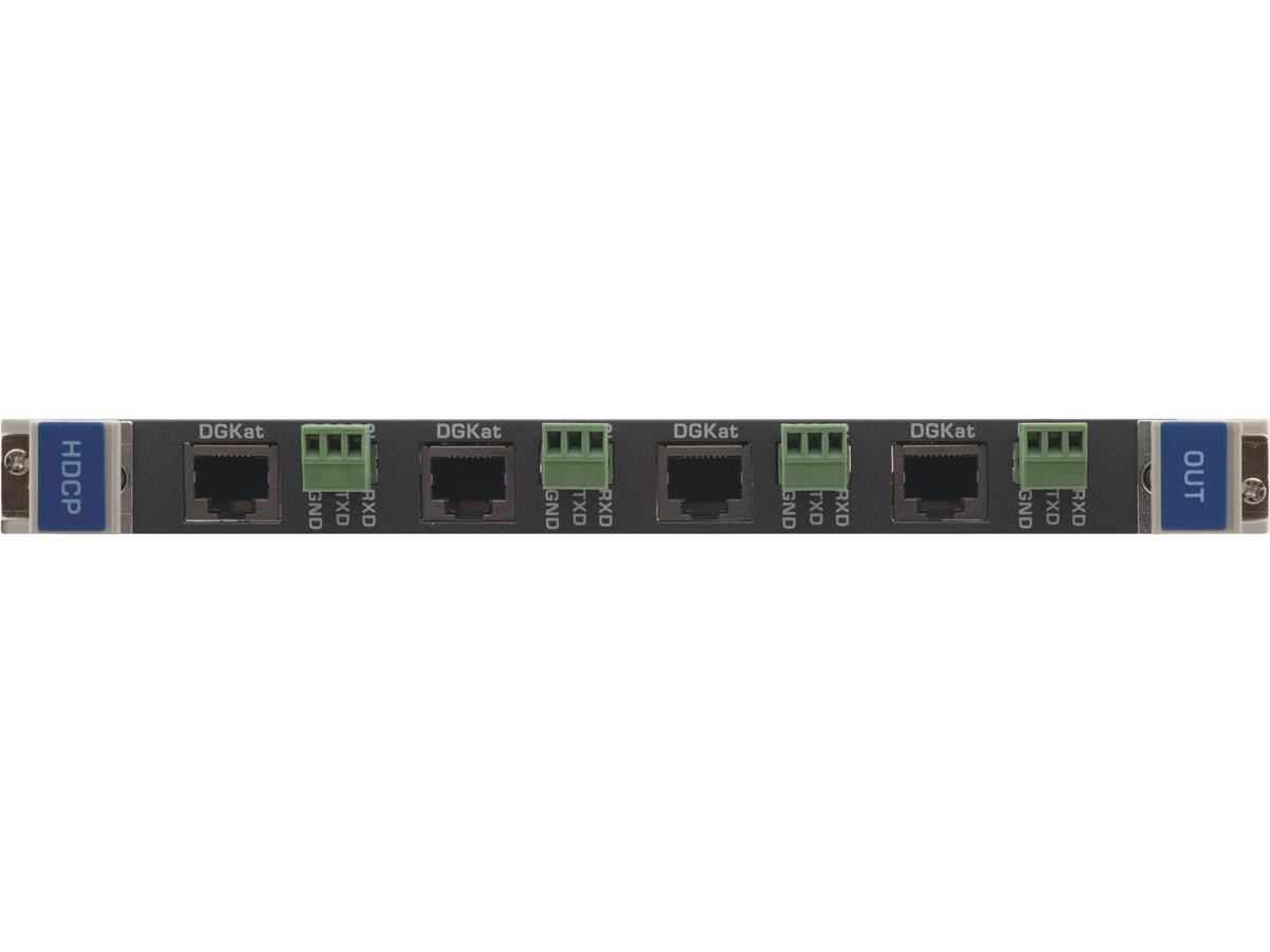 Kramer 4-OUTPUT HDMI  RS232 INPUT OVER DGKAT CA - DGKAT-OUT4-F32