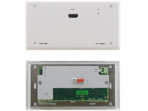 Kramer Electronics WP-580TXR HDMI Over Extended Range HDBaseT Twisted Pair Active Wall Plate Transmitter - WP-580TXR