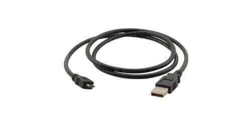 Kramer 96-02156006 (6') USB Type-Micro B Male to USB Type-A Male Cable - 28AWG - 96-02156006