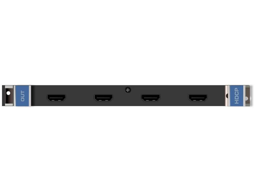 Kramer H-OUT4-F32 is a four-channel HDMI output card for the VS-3232 Series Modular Multi-Format Digital Matrix Switchers - 20-70002098