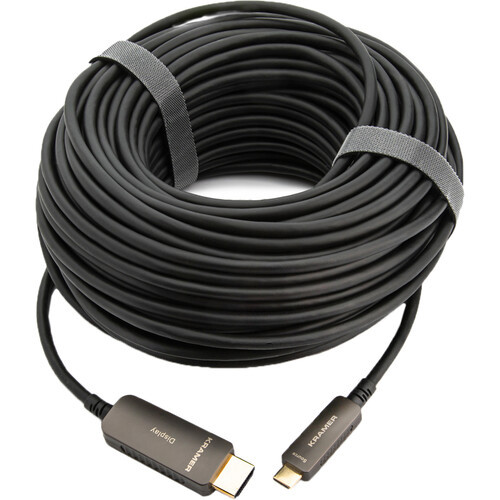 Kramer Active Optical 4K USB Type-C to HDMI Type-A Cable (66') - 97-044000066