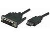Manhattan 10 FT Hdmi M/-DVI-D/M, Dual Link - 372510