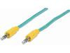 Manhattan 3 FT BRAIDED AUDIO Cable - 394079
