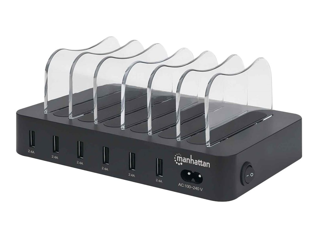 Manhattan 6-PORT Usb CHARGING STATION - 102254