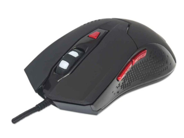 Manhattan WIRED OPTICAL GAMING MOUSE WITH LEDS - 176071