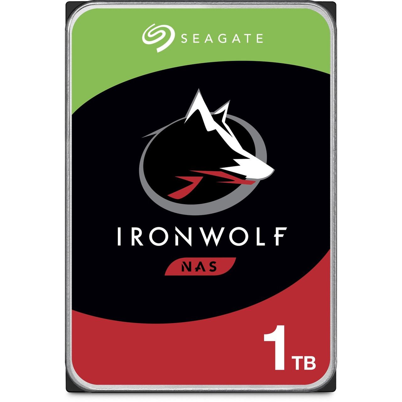 Seagate IronWolf ST1000VN002 1 TB Hard Drive -3.5" Internal -SATA (SATA/600) Conventional Magnetic Recording (CMR) Method 5900rpm -3 Year Warranty 3.5IN