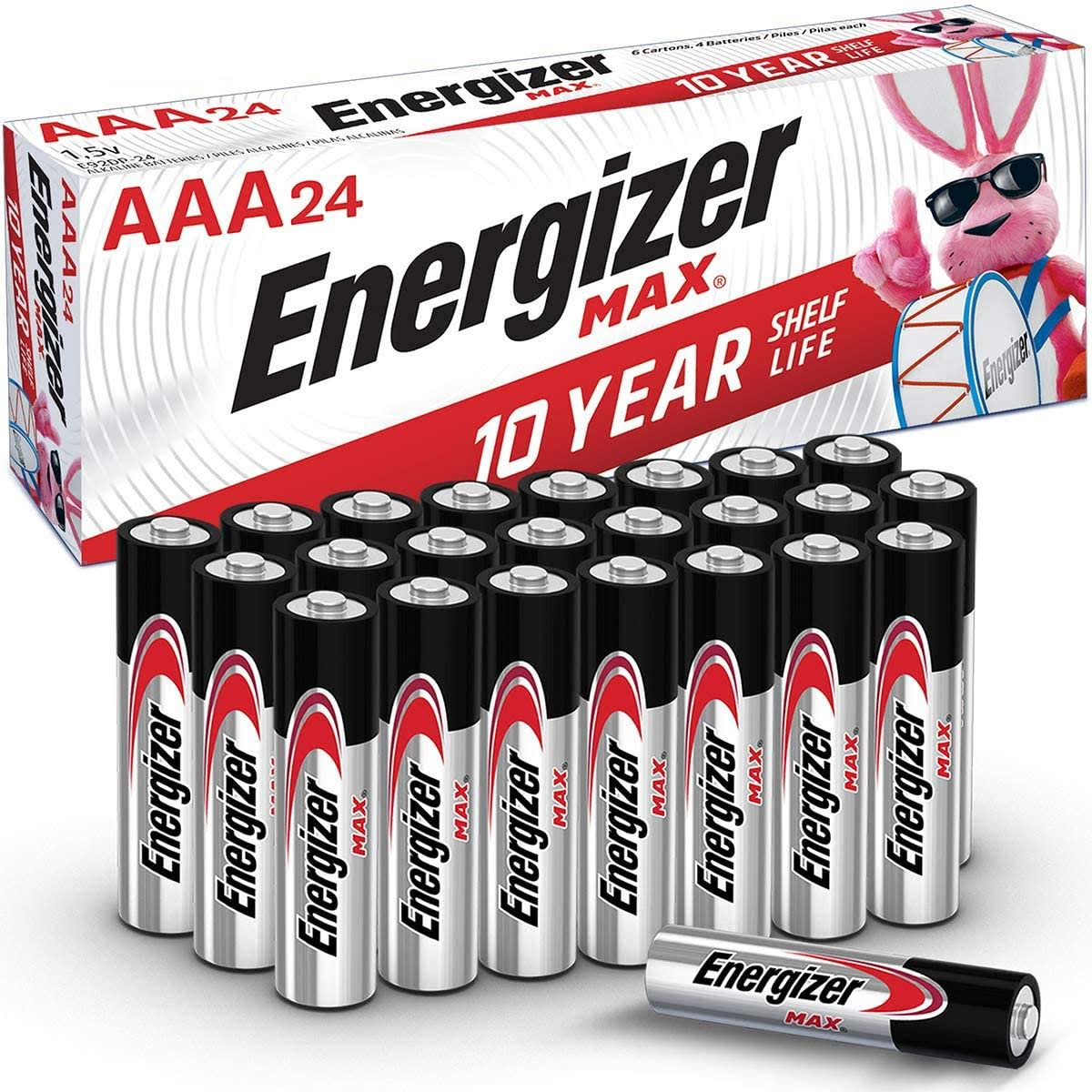 Dantona 24 Pack Energizer Aaa Batteries - Alk-Aaa-Evind-24