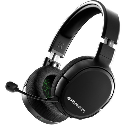 Steelseries Arctis 1 Wireless for Xbox Headset - Stereo - Mini-phone (3.5mm) - Wired/Wireless - 29.5 ft - 32 Ohm - 20 Hz - 20 kHz - Over-the-head - Binaural - Circumaural - Noise Cancelling, Bi-directional Microphone - 61502