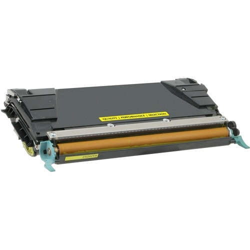 V7 V7C734A2YG Remanufactured Toner Cartridge - Alternative for Lexmark - Yellow - Laser - 6000 Pages 6000PAGE YIELD