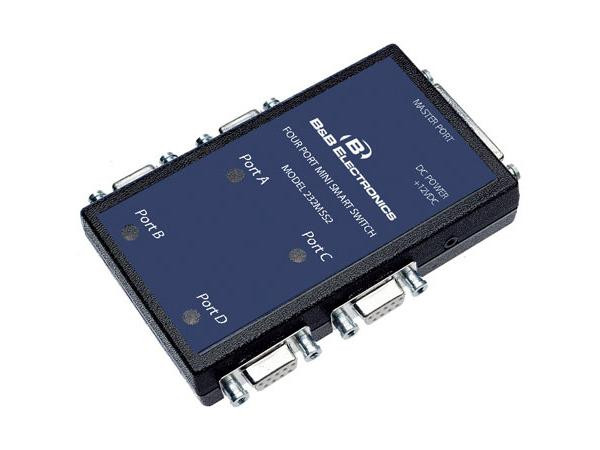 Advantech B+B SmartWorx 4 Port Mini Smart Switch with PTC - 232MSS2