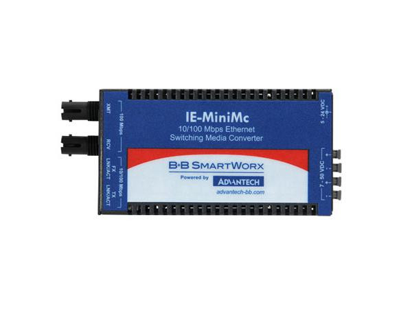 Advantech B+B SmartWorx IE-MINIMC, TP-TX/FX-MM1300-ST - IMC-350I-MMST-PS
