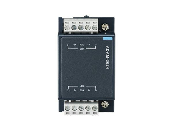Advantech B+B SmartWorx 4-channel Analog Output Module – ADAM-3624-AE