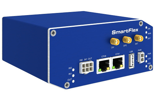 Advantech B+B SmartWorx SmartFlex – NAM, LTE Cat 3, 2x ETH, Metal Enclosure – BB-SR30500020-SWH