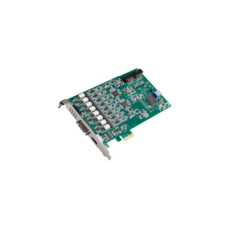 Advantech B+B SmartWorx 8-channel, 24-bit, 128kS/s PCIe Dynamic Signal Acquisition Card – PCIE-1803-AE