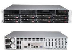 Supermicro Super Server-Intel, (Eol) X10Dri-T, 825Tq-R740Lpb, Black - SYS-740A-T