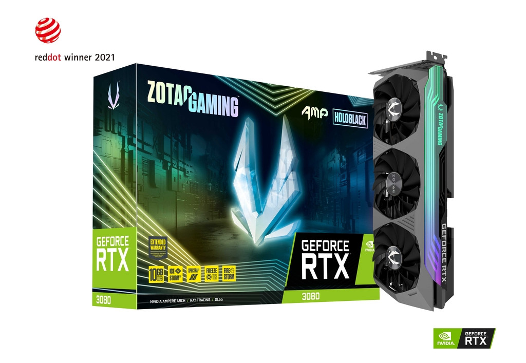 Zotac Gaming Geforce Rtx 3080 Amp Holo - ZT-A30800F-10P