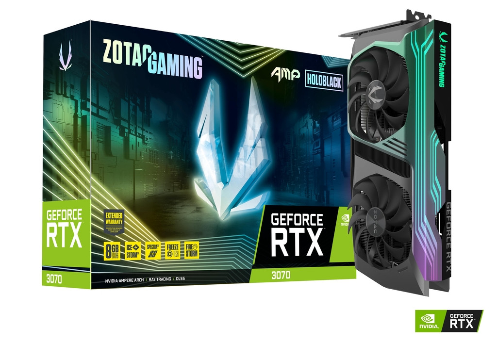 Zotac Gaming Geforce Rtx 3070 Amp Holo Lhr - ZT-A30700F-10PLHR