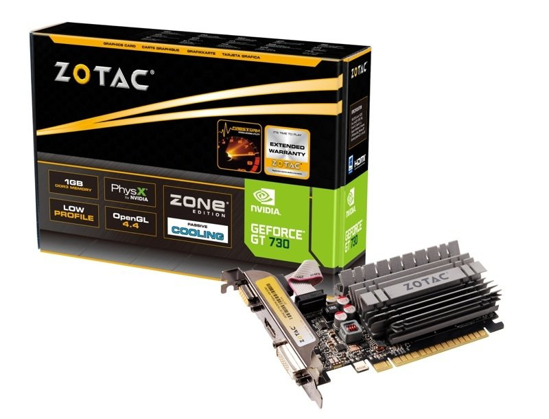 Zotac GeForce GT 730 2GB Zone Edition - ZT-71113-20L