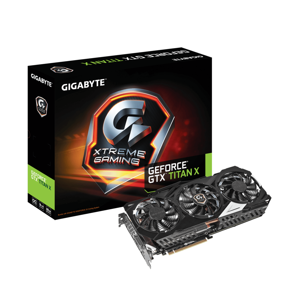 Gigabyte NTITAN XXtreme 12GB GDDR5 W GTX Titan X Xtreme Gaming NVIDIA Graphic Card