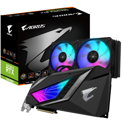 Gigabyte AORUS  Scheda Refurbished Video GeForce RTX 2085 Super 8 GB GDDR6 - GV-N208SAORUS-W-8GC - GV-N208SAORUS W-8GC