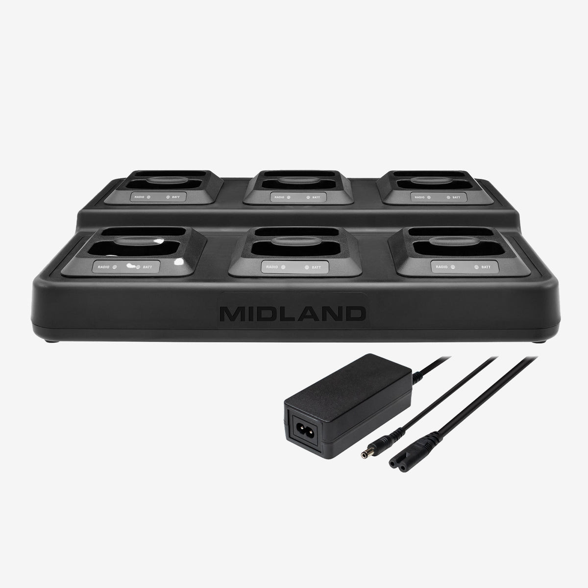 Midland BizTalk Gang Charger for BR200 - BGC200