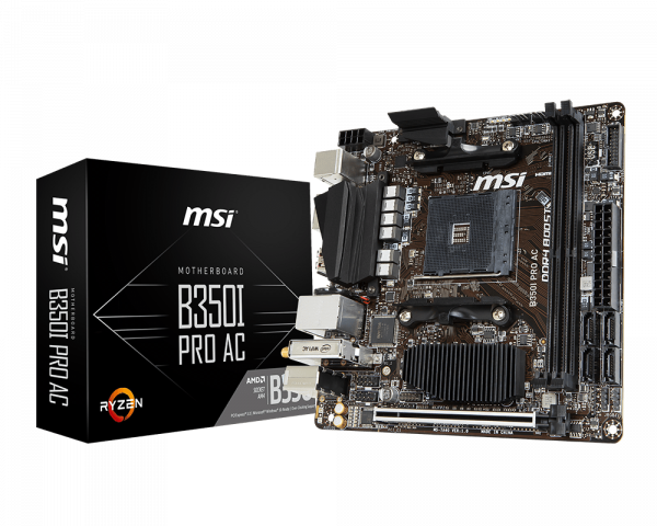 MSI B350I PRO AC Motherboard