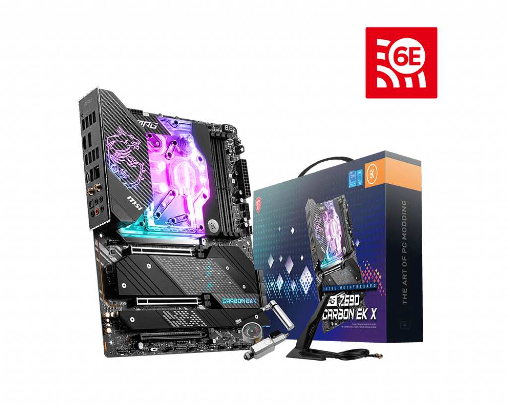 MSI Mpg Z690 Carbon Ek X MSI Mpg Z690 Carbon Ek X - Z690CARBEKX