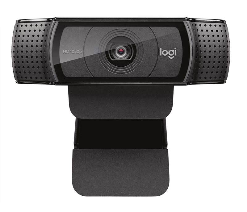Logitech C920 Pro HD Webcam USB 2.0 1920 x 1080 Video Auto Focus Widescreen Mic - N-C920-001