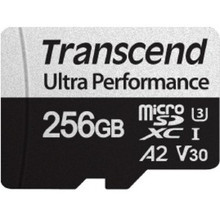 Transcend 340S 256 Gb Class 10/Uhs-I (U3) Microsdxc  - 160 Mb/S Read - 125 Mb/S Write - TS256GUSD340S