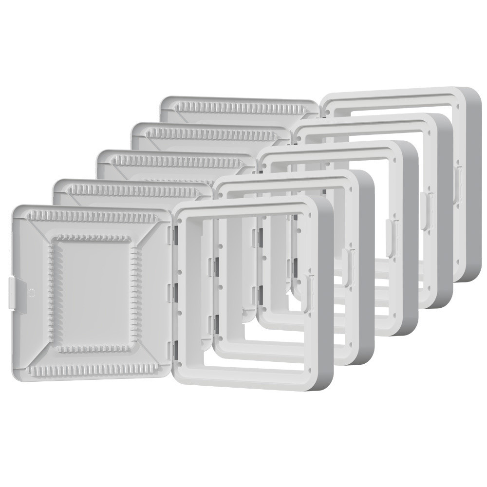 Legrand Plastic 15" Hinged Cover with Deep Trim, 5-Pack - ENP15605DNA
