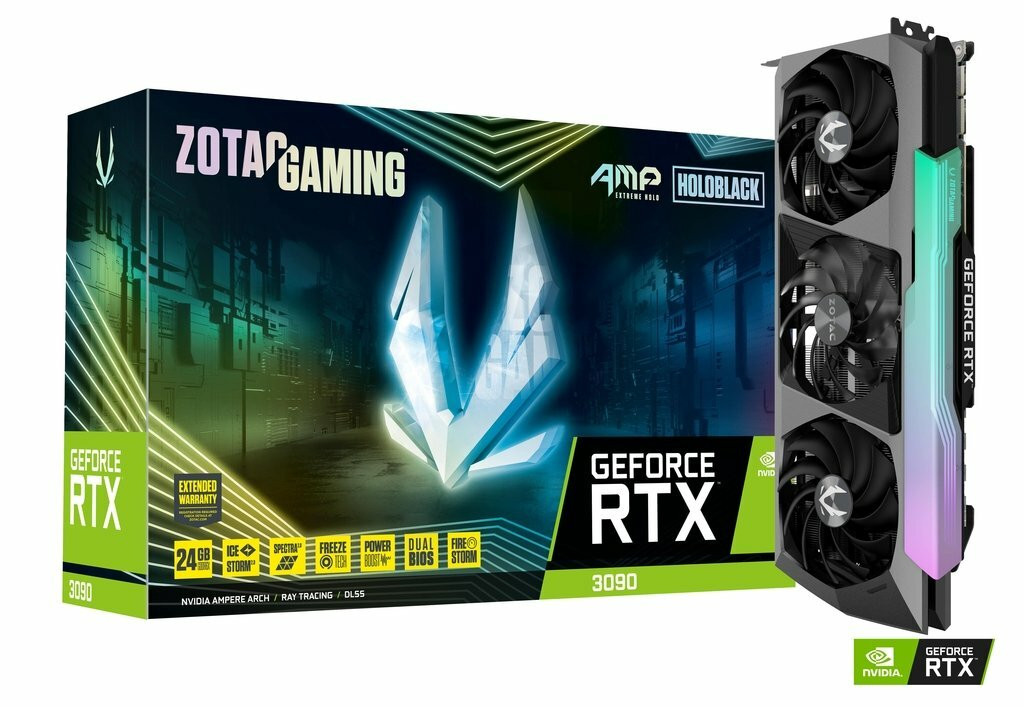 Zotac Gaming GeForce RTX 3090 AMP Core Holo ZT-A30900C-10P