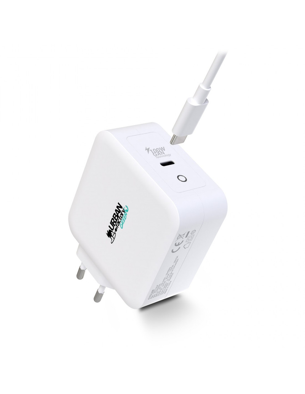 Urbanfactory CYCLEE ECO-DESIGNED 100W GAN USB-C POWER SUPPLY - GSC10UF Urbanfactory CYCLEE ECO-DESIGNED 100W GAN USB-C POWER SUPPLY - GSC10UF