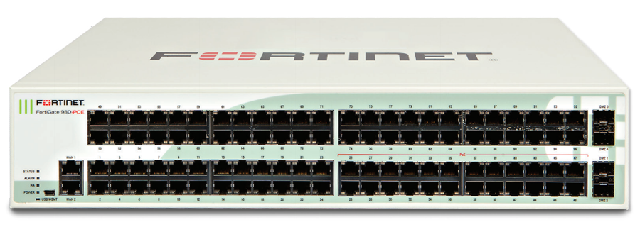 Fortinet Hardware 3 Years CSPP Enterprise Bundle For FortiGate 98D POE - FG-98D-POE-BDL-982-36
