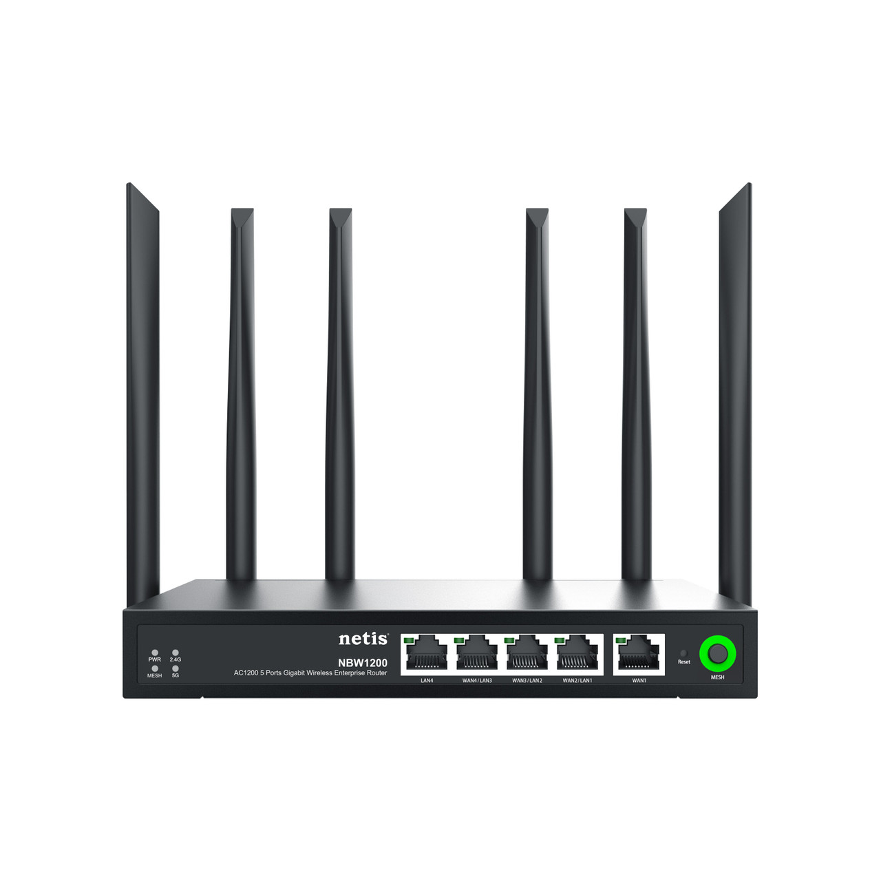 Netis AC1200 5-Port Gigabit Wireless Enterprise Router - NBW1200