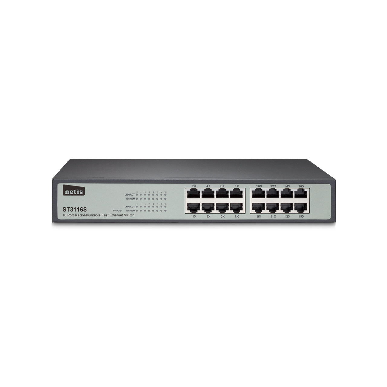 Netis 16 Port Fast Ethernet Switch - ST3116S