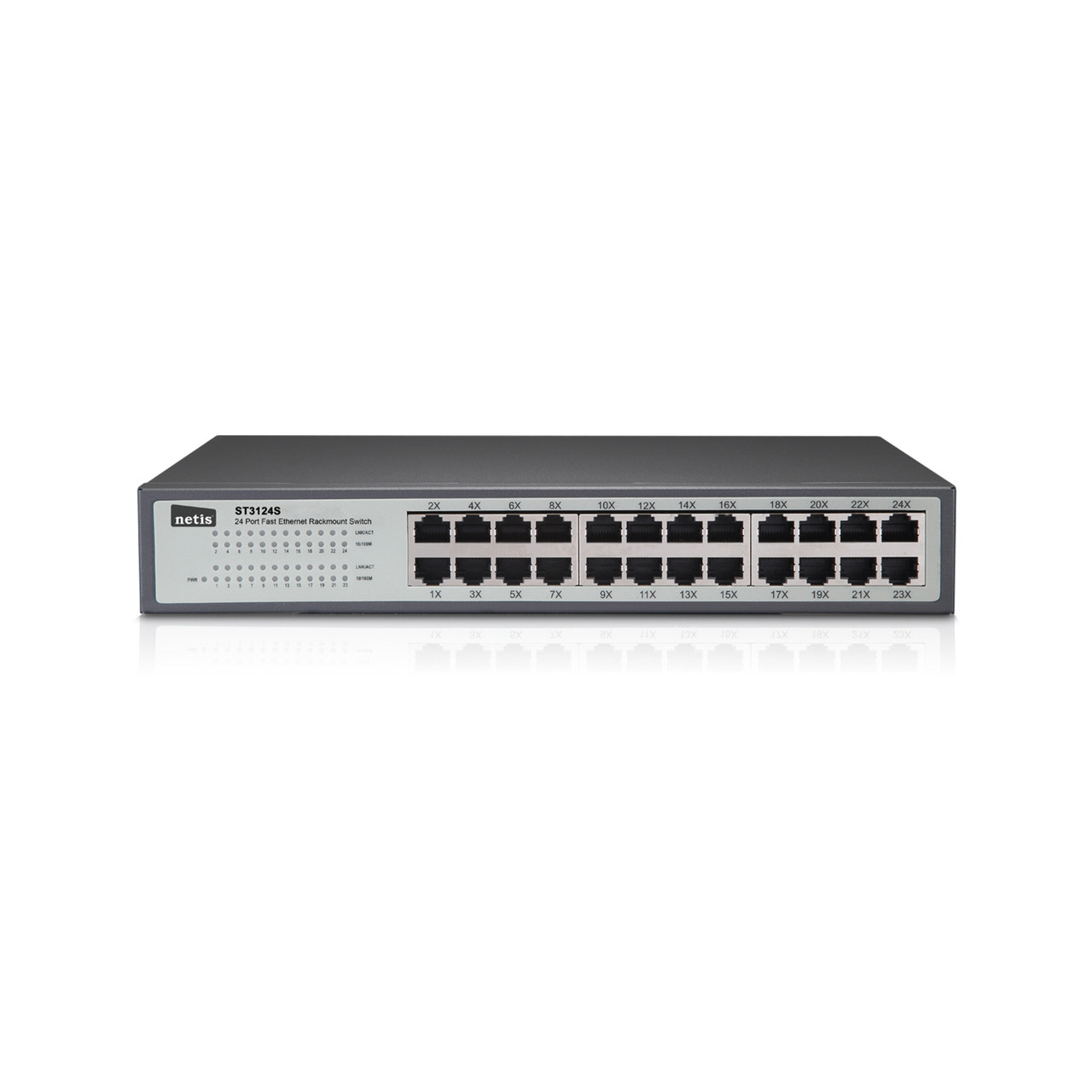 Netis 24 Port Fast Ethernet Switch - ST3124S
