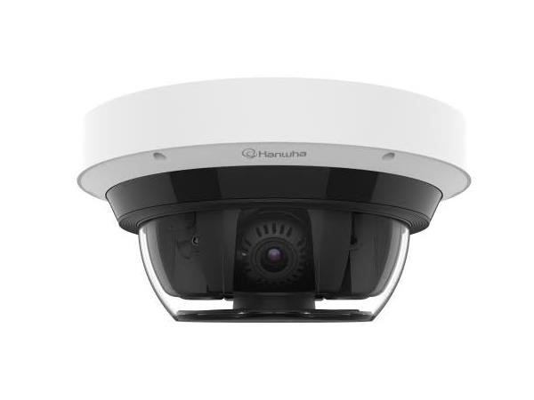 Hanwha Vision Wisenet P Series Network Vandal Outdoor Multi-directional Camera Ai On] 4ch X 8mp @ 15fps / Ai Off] 4ch X 8mp @ 20fps, Motorized Varifocal Lens With Ptrz Function 4.38~9.33mm (fov H: 112.1 ~47.5 - PNM-C32083RQZ
