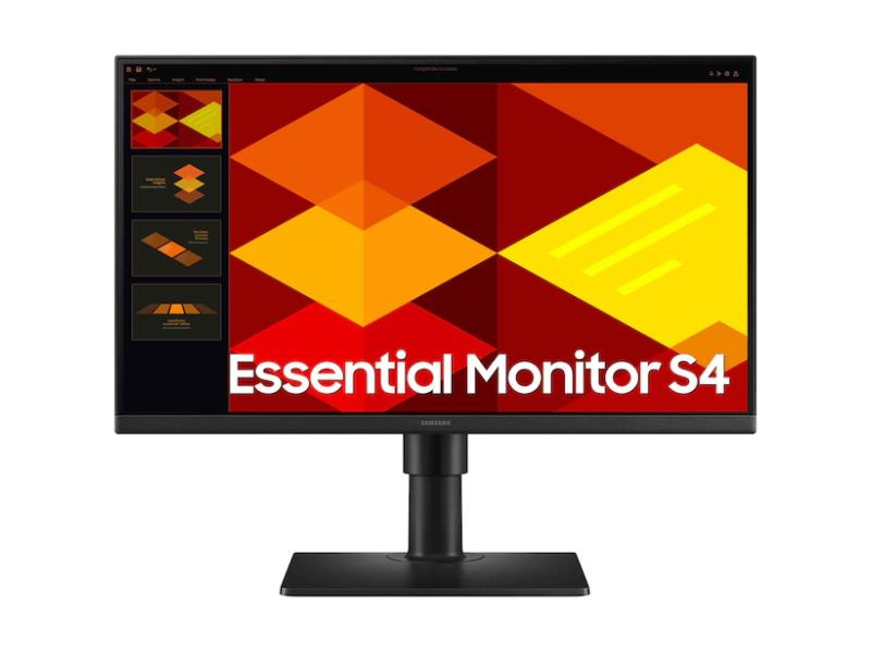 Samsung Lcd Monitor - Flat - 1920 X 1080 - 22inch - 5ms - 100hz - 1000:1 - 250 Nits - 16:9 - 72% (cie 1931) - Black - 100 X 100 Mm - Samsungs 22 S4 Business Monitor Enables Smooth Performance Spanning Any Content. Ips - S22D402GAN