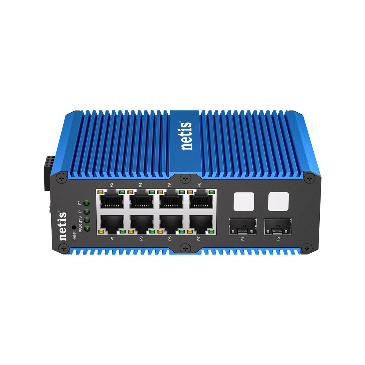 Netis 8+2 Gigabit Ethernet Management Industrial Switch - NIS3010G-WMC