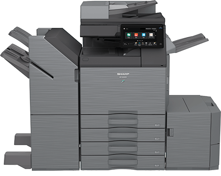 Sharp Electronics Monochrome Networked Multifunction Printer- BP-50M36