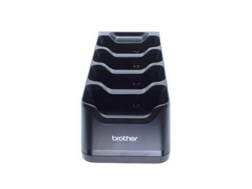 Brother 4 Slot Docking Cradle Charger, for RJ-3035 and RJ-3055 - PA-4CR-002