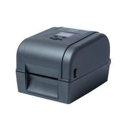 Brother 4.3IN Desktop Printer w Cutter, TT, 203dpi, 8IPS, Color LCD, Bluetooth/ WLAN/ LAN/ USB/ HOST-USB/ SER, 2 Years Premier Warranty - TD4650TNWBC