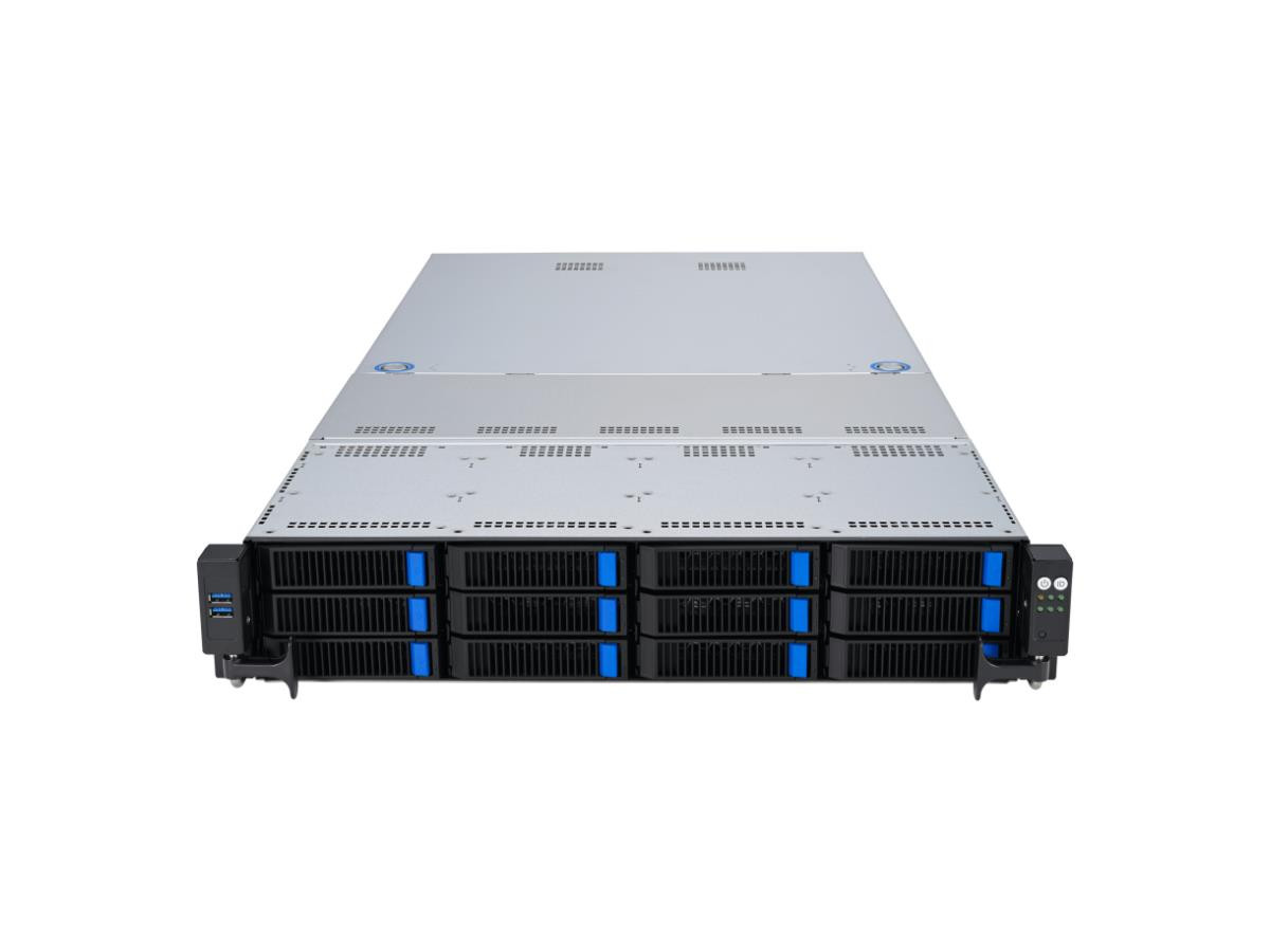 ASUS RS521A-E12-RS12U-20TW1G 2U 1P HPC Rack Server, AMD EPYC 9005, 24 DIMM  DDR5 - RS521A-E12-RS12U-20TW1G