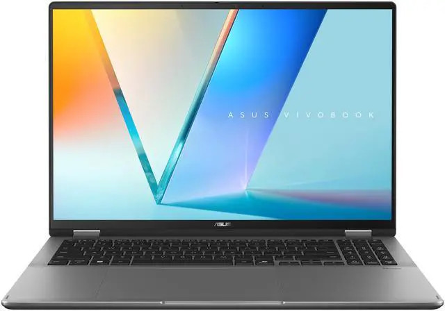Asus Vivobook 16 Flip (Tp3607) - Intel Core Ultra 7 Processor 256V(Intel Core Ultra Processors (Series 2), 12 Mb Intel Smart Cache, Up To 4.80 Ghz, Intel Ai Boost, Npu Peak Tops (Int8) 47) - 16Inch Wqxga+(Wq+) Touch Screen - 16Gb Ram - TP3607SA-DS74T