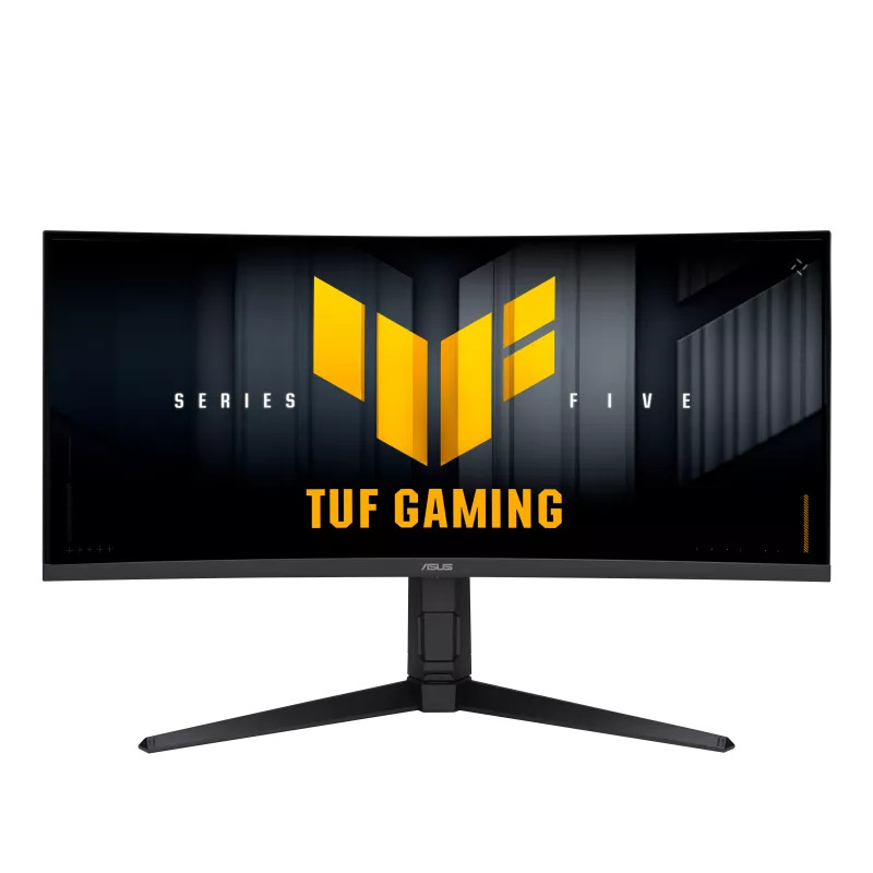 Asus TUF Gaming Series 5 - VG34WQML5A gaming monitor ― 34-inch WQHD Fast-IPS panel, Curved design, 250Hz(OC), 0.5ms, AMD FreeSync Premium, Extreme Low Motion Blur, VESA DisplayHDR 400, 95% DCI-P3, DisplayWidget Center, Gaming AI