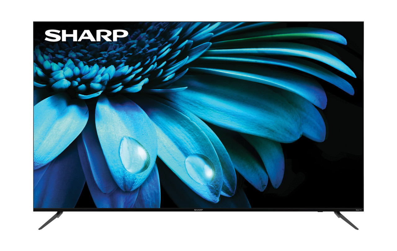 Sharp Electronics Roku TV 75" Class (74.5" Diag.) 4K Ultra HD with HDR10 - 4T-C75EL8UR