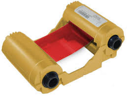 Zebra Ribbon, Mono - Red, 5000 Images, Zxp7 - 800077-712