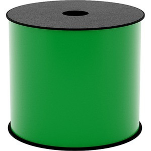 Brother 4in Green Continuous Standard Vinyl Label - 4" Width x 150 ft Length - 5" Diameter - Permanent Adhesive - Thermal Transfer - Green - Vinyl, Acrylic - 1 Roll - BMSLT405
