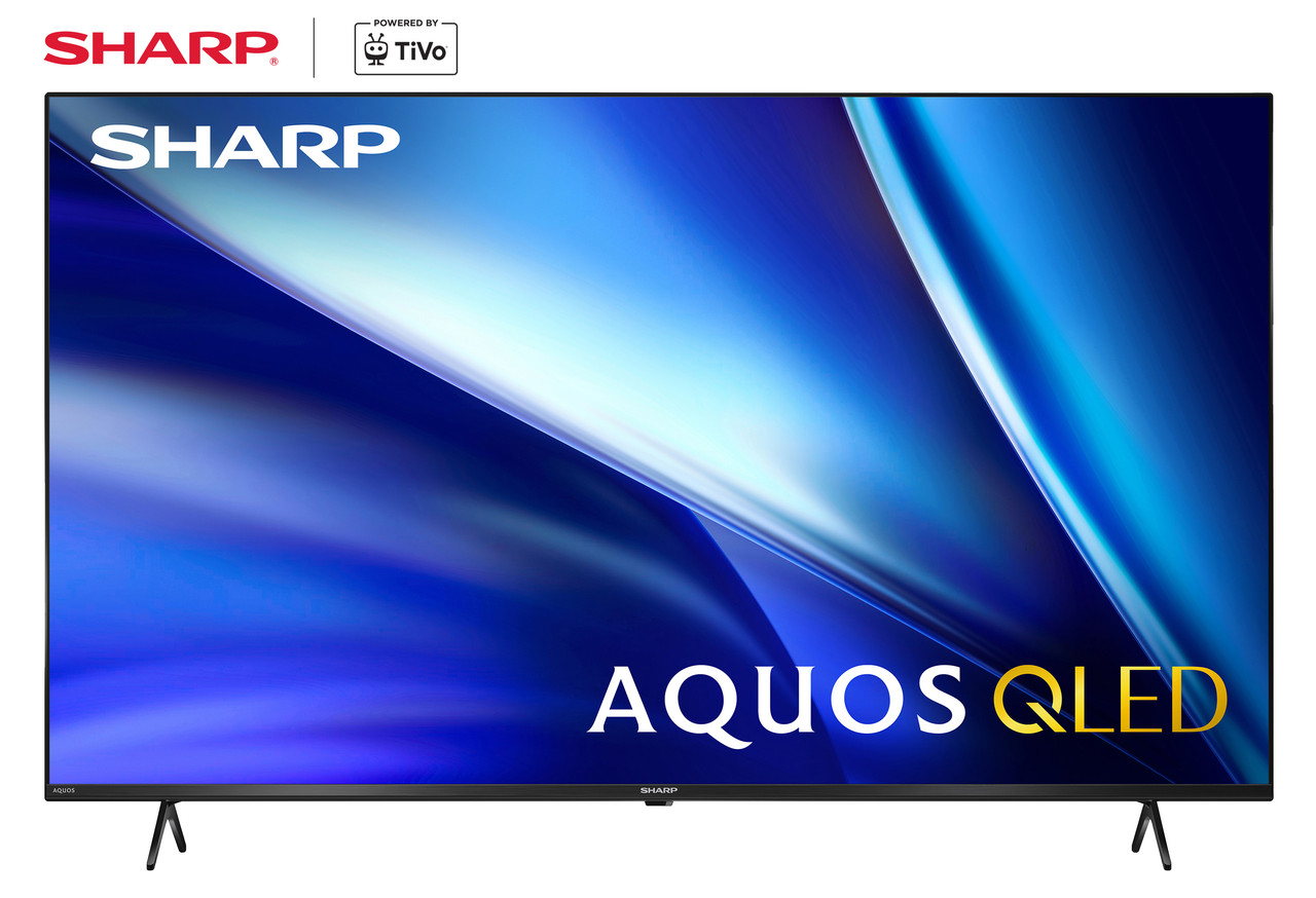 Sharp Electronics AQUOS QLED 55” Class (54.6” Diag.) 4K Ultra HD TV Powered by TiVo - 4T-C55GM6540U