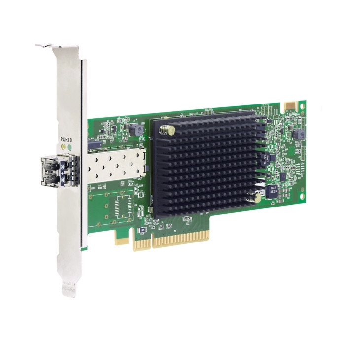 Broadcom SecureHBA FC Adapter 1 Port 64GFC Short Wave Optical – LC SFP+ - LPe38100